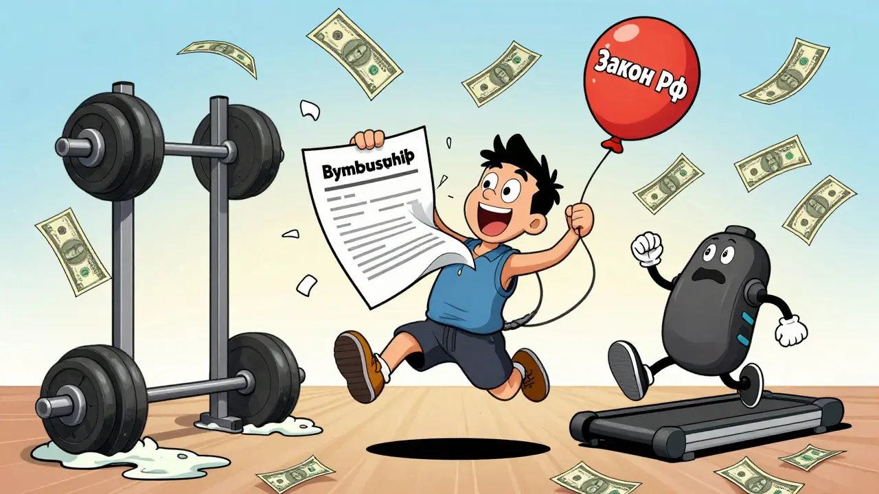 Фитнес-клуб и абонемент: как расторгнуть договор и вернуть деньги по закону