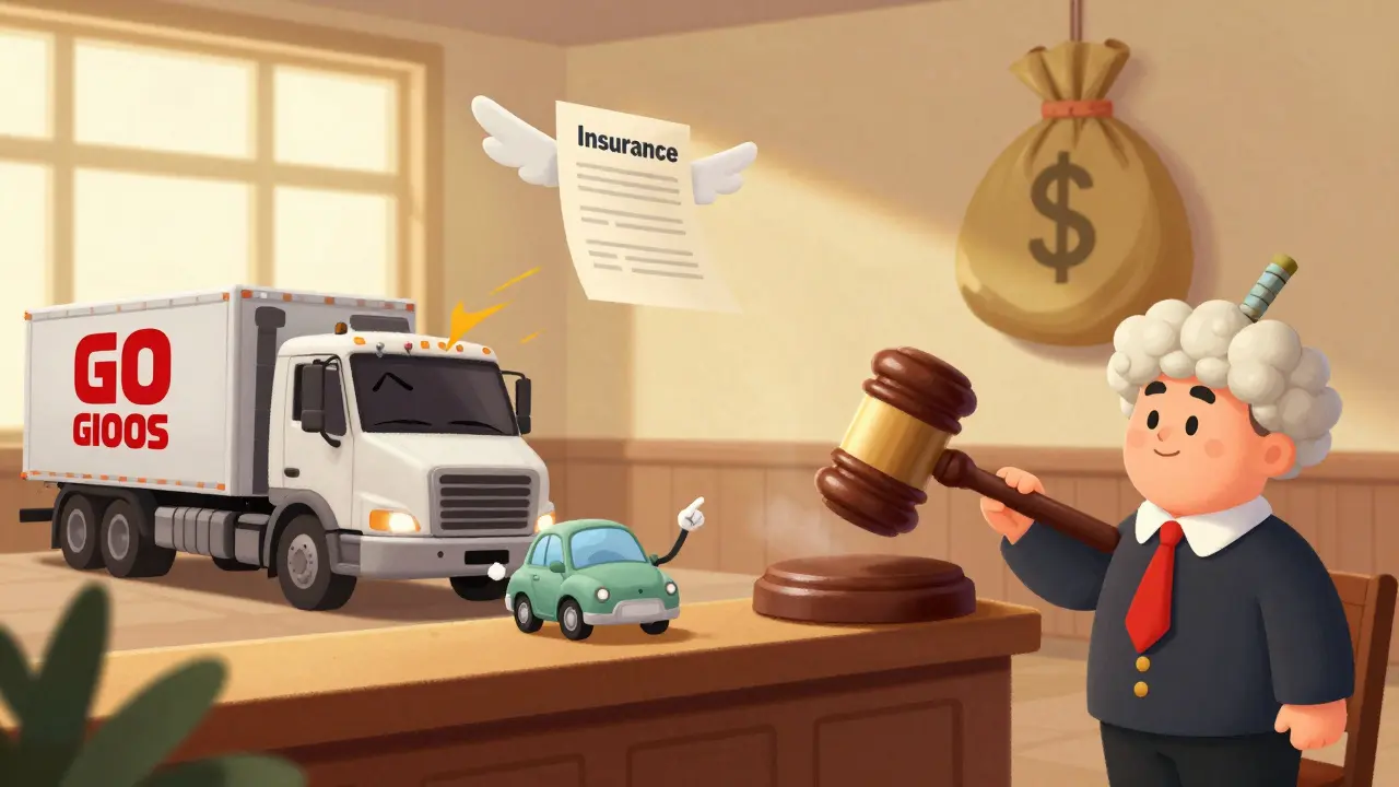 Машина с руками побеждает в суде над тянущимся эвакуатором, а страховой полис летит в окно.