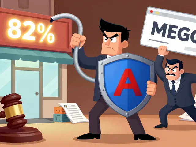 Как защитить товарный знак в суде, если его используют на вывеске и в домене