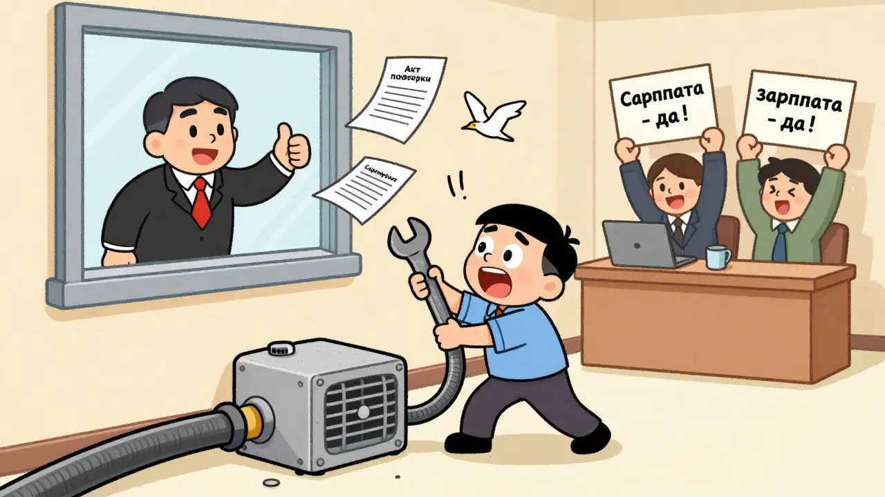 ИП чинит вентиляцию, документы летят к суду, сотрудники радуются.