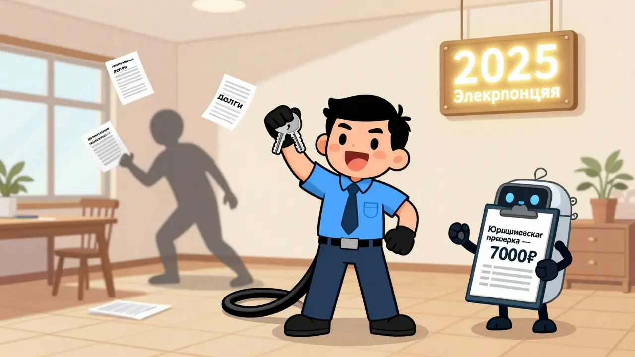 Новый владелец получает ключи, а прошлый хозяин уходит под грузом долгов.