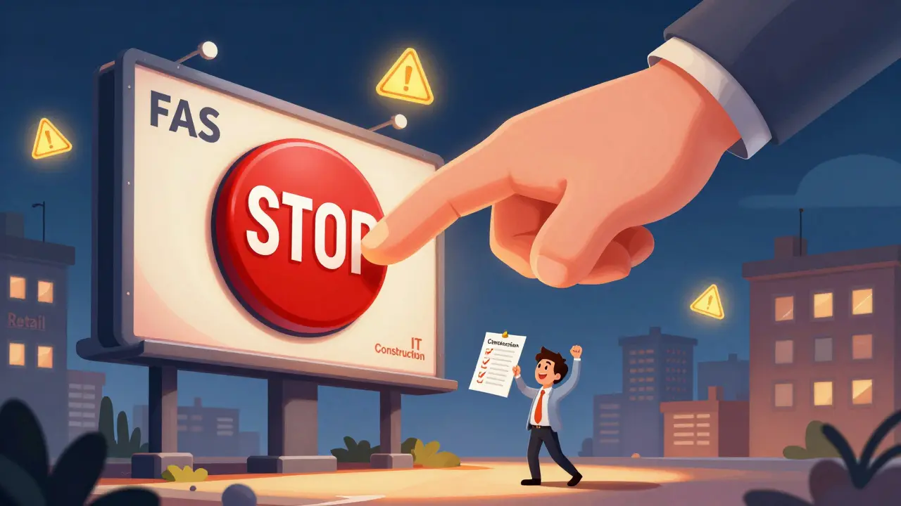 ФАС останавливает фальшивые отзывы на рекламном щите, а предприниматель радуется.