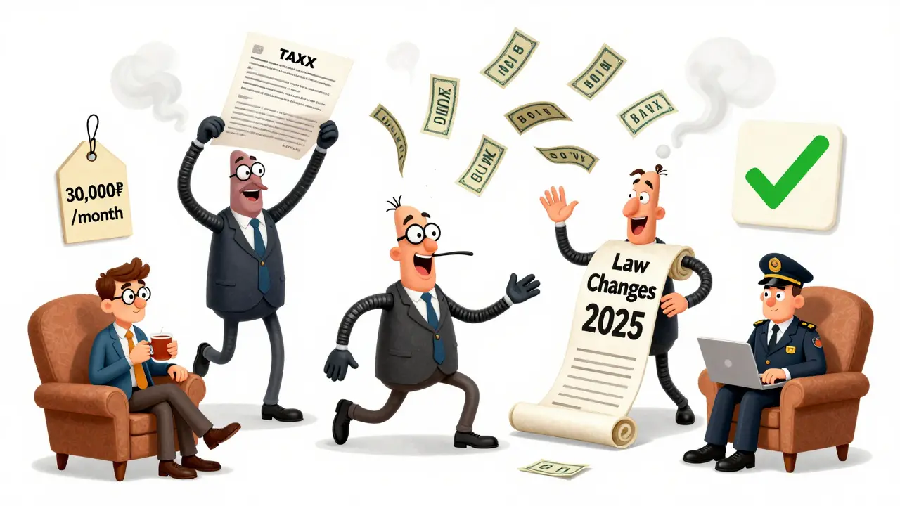 Команда гибких юристов помогает бизнесмену справляться с налоговыми проверками и законодательными изменениями.