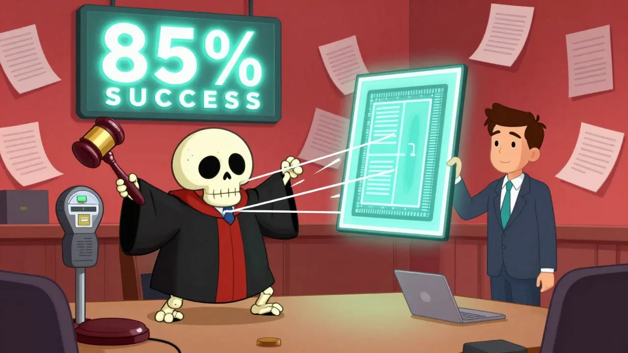 Судья ведет дело с призрачным застройщиком, а истец демонстрирует технический план с координатами.