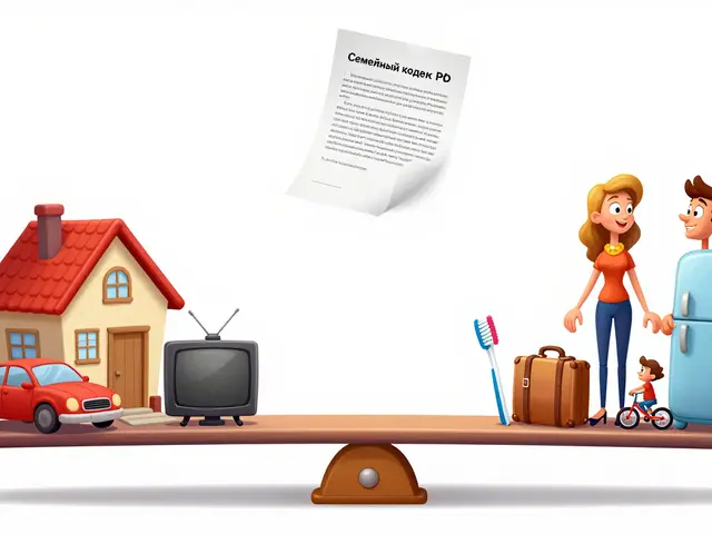 Раздел имущества при разводе: как делится совместно нажитое имущество в 2025 году