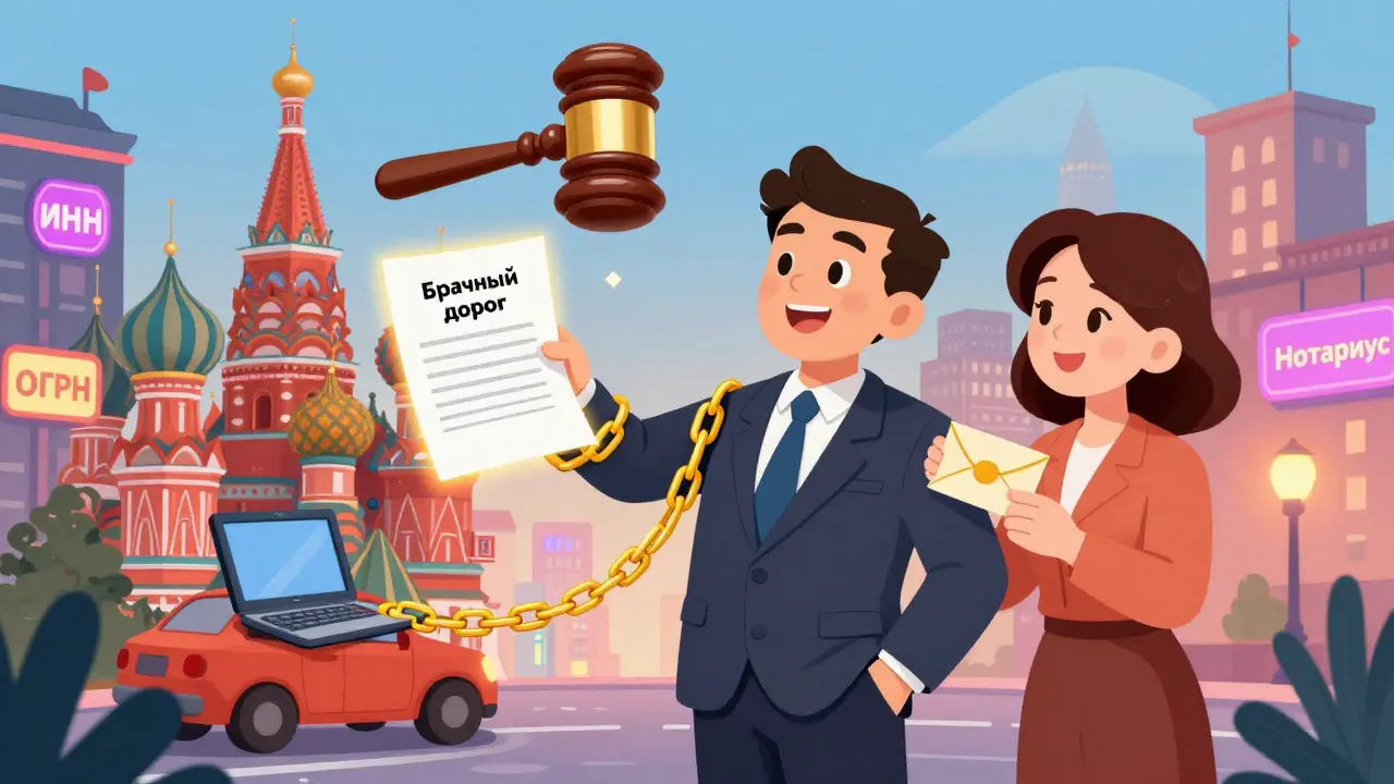 Брачный договор для защиты бизнеса и активов: ключевые условия