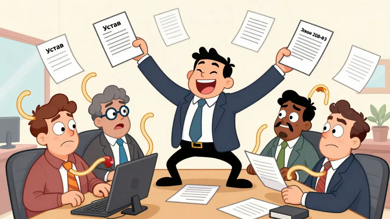 Конфликт директора и совета директоров: как распределить полномочия, чтобы избежать споров