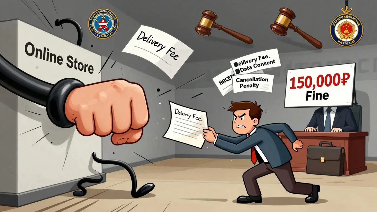 Покупатель отправляет жалобу, которая превращается в кулак, бьющий по магазину с прячущимися скрытыми платежами.