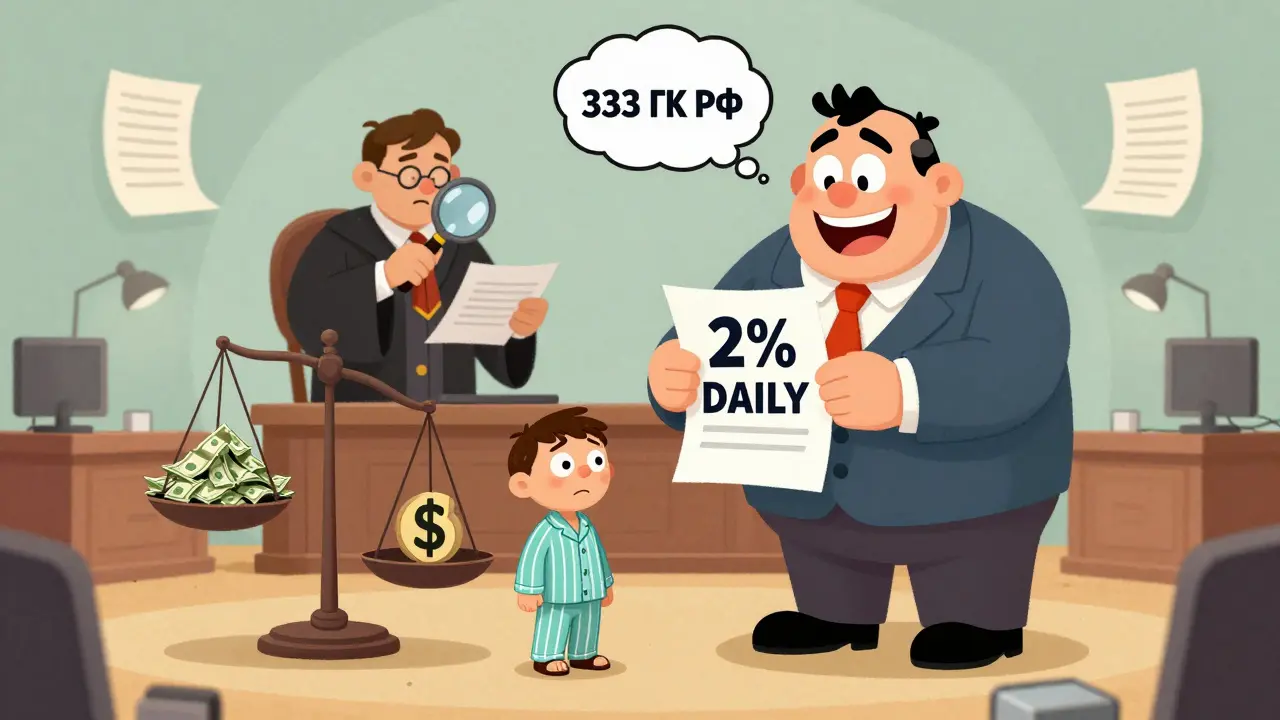 Неустойка и ее снижение по статье 333 ГК РФ: как суды решают споры в 2026 году