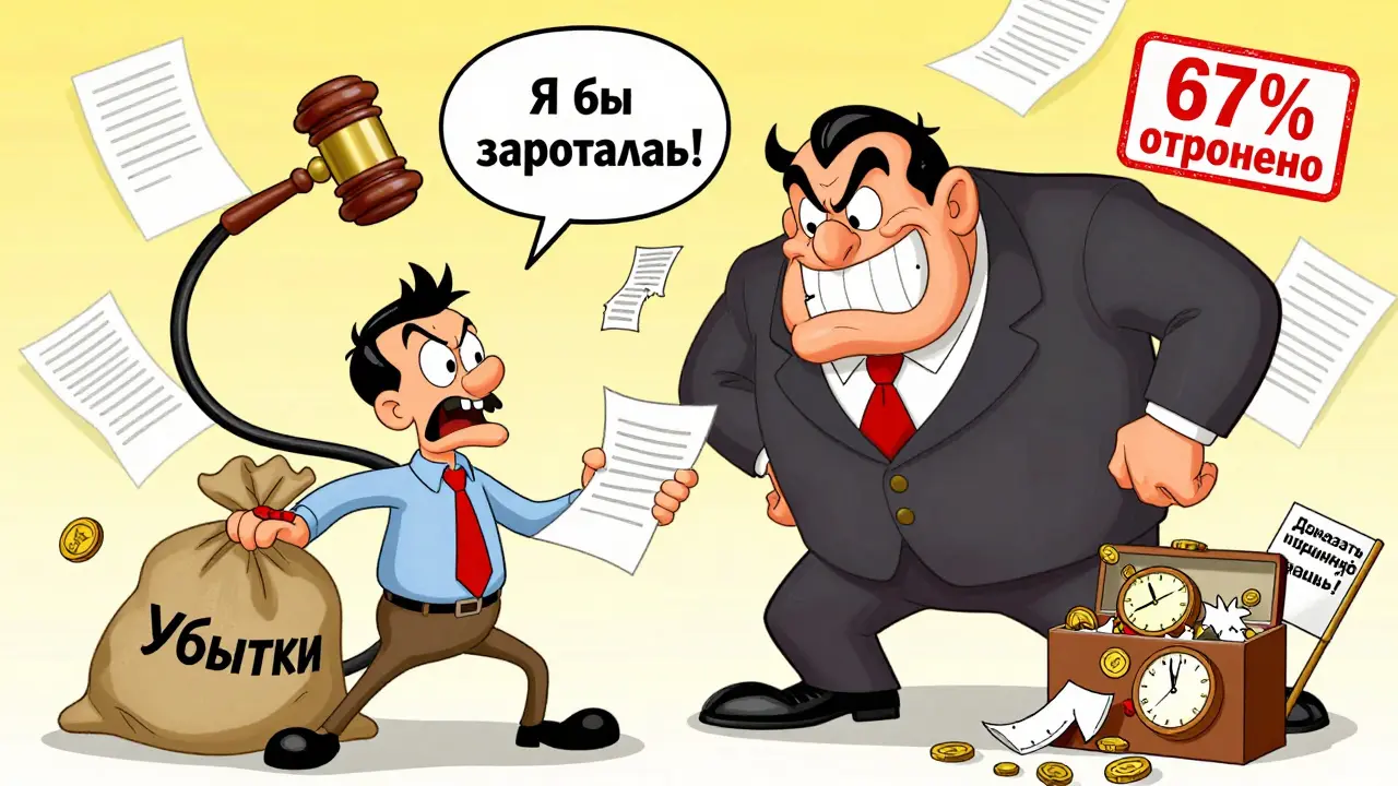 Ответственность за нарушение обязательств: убытки и неустойка в гражданском праве