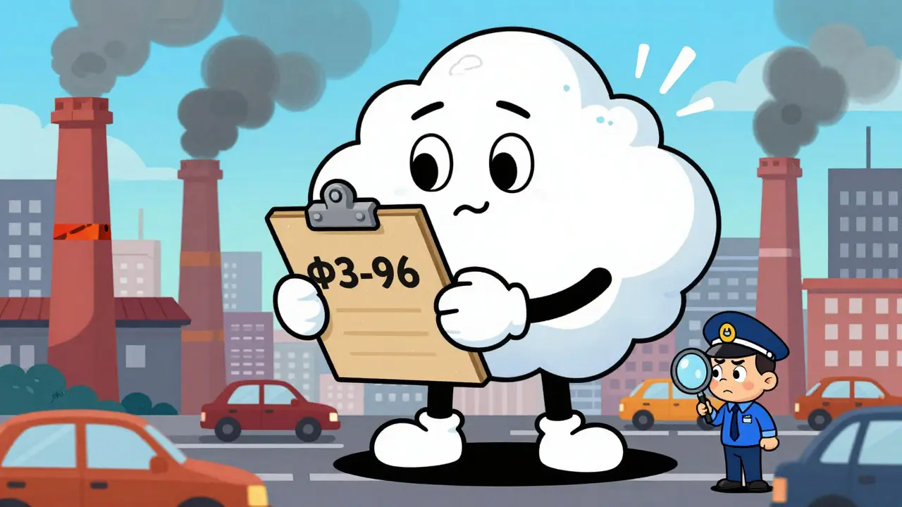 Охрана атмосферного воздуха: законодательство и меры в России