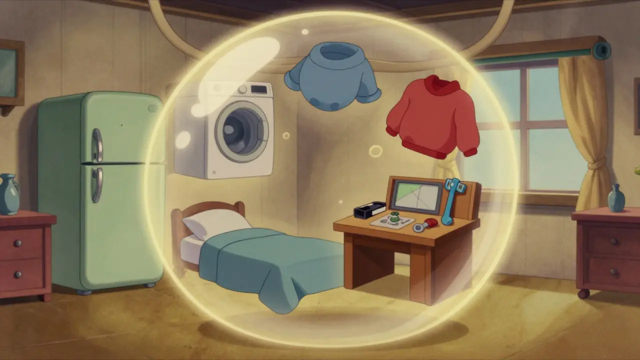 Домашние вещи под защитой: холодильник, кровать, инструменты