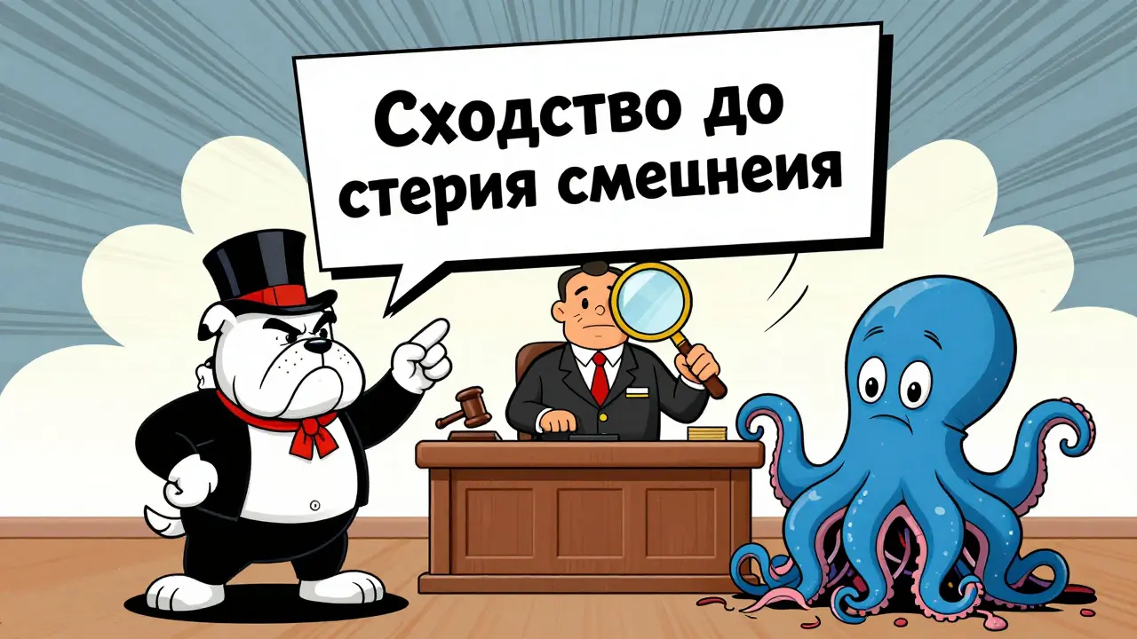 Две компании с мордами животных спорят в суде из-за схожести названий в мультяшном стиле.