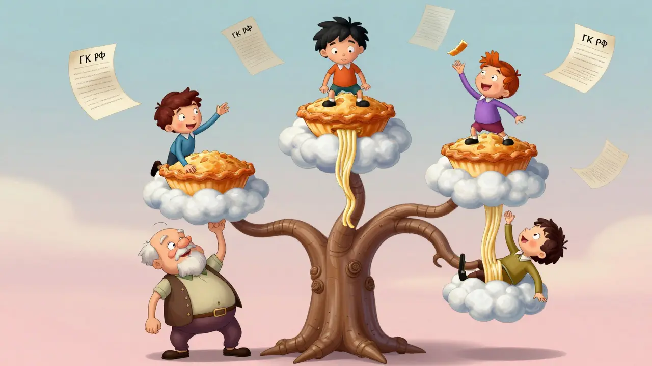 Наследование по праву представления: кто наследует вместо умершего наследника