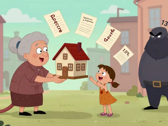 Налог при дарении недвижимости близкому родственнику: кто платит и сколько