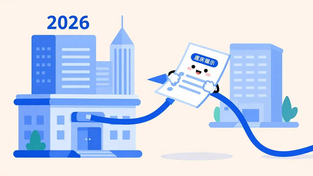 Персонифицированный электронный больничный летит между зданиями