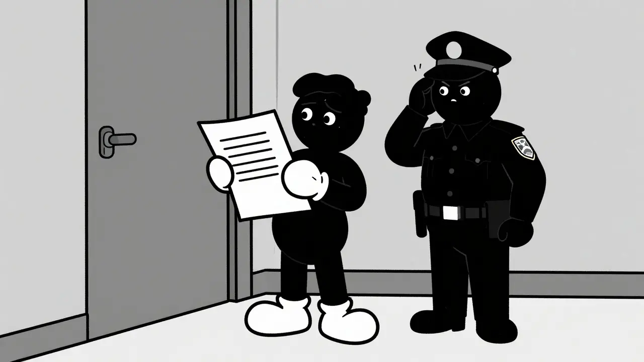 Исполнение решения о выселении и вселении: участие полиции и сроки